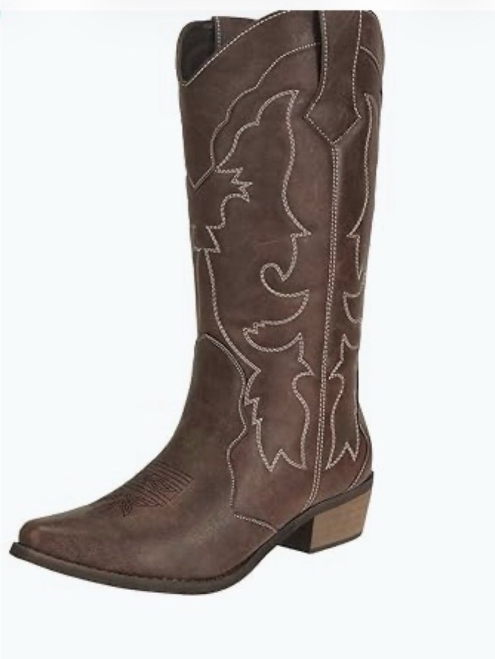Brown Women's Western Cowboy Boots